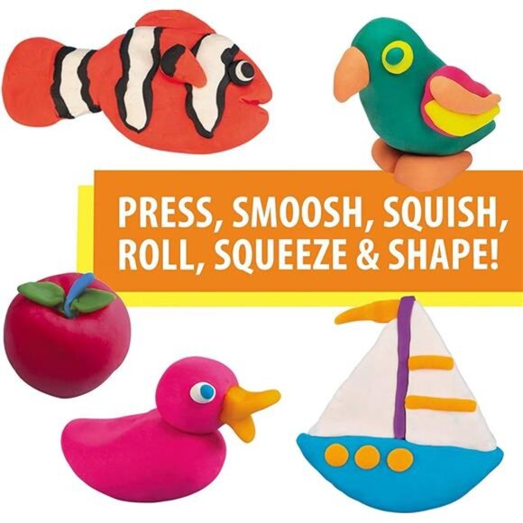 Kids Play-Doh Modeling Compound 10-Pack Case of Assorted Colors  Non-Toxic Clay - Picture 4 of 5